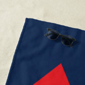 決死隊 |ハーレークインファーン&ダイヤモンド ビーチタオル (インサイチュ)