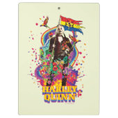 決死隊 |ハーレークインフラワーズ&レインボー クリップボード (裏面)