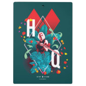 決死隊 |ハーレークインフローラ クリップボード (裏面)