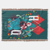 決死隊 |ハーレークインフローラ スローブランケット (正面)