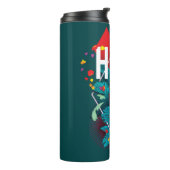 決死隊 |ハーレークインフローラ タンブラー (回転左)