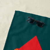 決死隊 |ハーレークインフローラ ビーチタオル (インサイチュ)