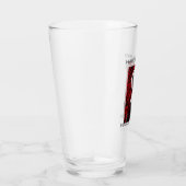 決死隊 |ハーレークインレッドファーンポートレート タンブラーグラス (右)