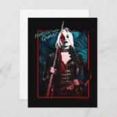 決死隊 |ハーレークイン&グリーンファーンズ ノートカード (正面/裏面)