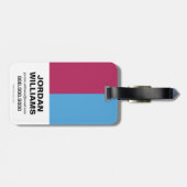 決死隊 |ハーレー笑い ラゲッジタグ (裏面横)