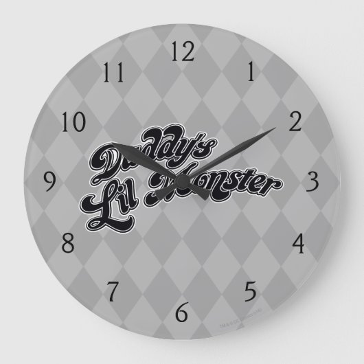 決死隊 パパのリルモンスター| ラージ壁時計 (正面)