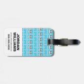 決死隊 |パンダ ラゲッジタグ (裏面横)