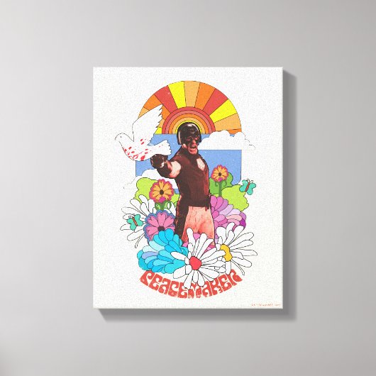 決死隊 |ピースメーカーの花とサンシャイン キャンバスプリント (正面)