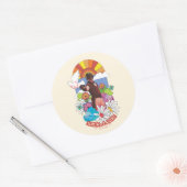 決死隊 |ピースメーカーの花とサンシャイン ラウンドシール (封筒)