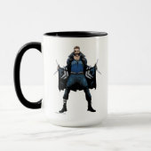 決死隊 |ブーメラン漫画ブックアート マグカップ (左)