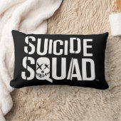 決死隊 |ホワイトロゴ ランバークッション (ブランケット)