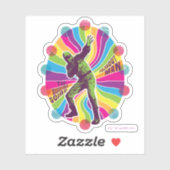 決死隊 |ポルカドットマンサイケデリック シール (シート)