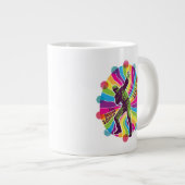 決死隊 |ポルカドットマンサイケデリック ジャンボコーヒーマグカップ (正面右)