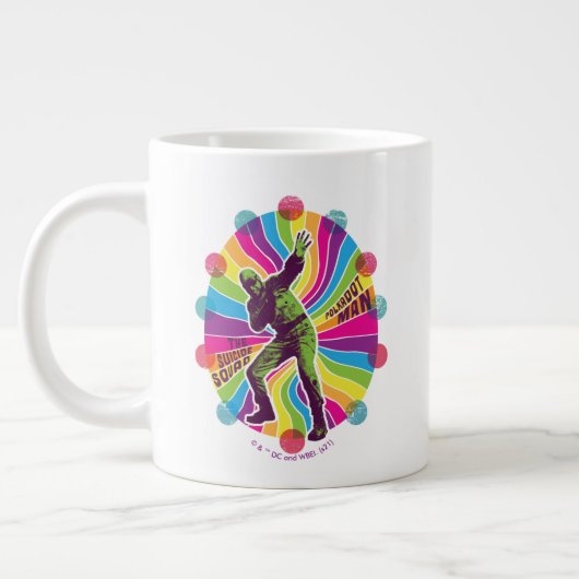 決死隊 |ポルカドットマンサイケデリック ジャンボコーヒーマグカップ (左)