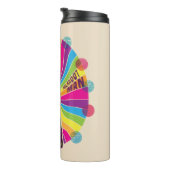 決死隊 |ポルカドットマンサイケデリック タンブラー (回転右)