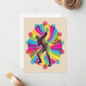 決死隊 |ポルカドットマンサイケデリック ノートカード (正面/裏面インサイチュ)