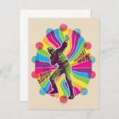 決死隊 |ポルカドットマンサイケデリック ノートカード (正面/裏面)