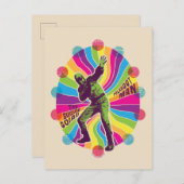 決死隊 |ポルカドットマンサイケデリック ポストカード (正面/裏面)