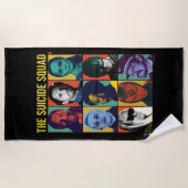 決死隊 |レトログリッドウィズアマンダウォーラー ビーチタオル (正面)