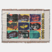 決死隊 |レトログリッドウィズハーレークイン スローブランケット (正面)