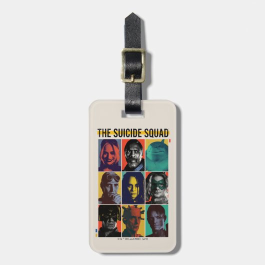 決死隊 |レトログリッドウィズハーレークイン ラゲッジタグ (正面縦)