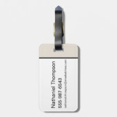 決死隊 |レトログリッドウィズハーレークイン ラゲッジタグ (裏面縦)