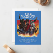 決死隊 |レトロスタイル映画ポスター ノートカード (正面/裏面インサイチュ)