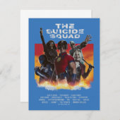 決死隊 |レトロスタイル映画ポスター ノートカード (正面/裏面)