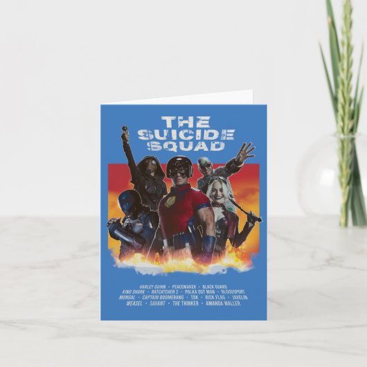 決死隊 |レトロスタイル映画ポスター ノートカード (正面)