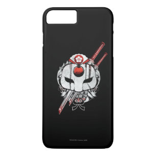 決死隊  刀の仮面と刀の入れ墨 iPhone 8 PLUS/7 PLUSケース