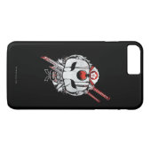 決死隊 |刀の仮面と刀の入れ墨 Case-Mate iPhoneケース (裏面(横))