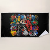 決死隊 |様式付きアバター ビーチタオル (正面)