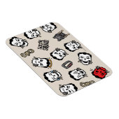 決死隊 |絵文字のパターン マグネット (右側)