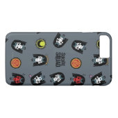 決死隊 |魅惑的な絵文字パターン Case-Mate iPhoneケース (裏面(横))