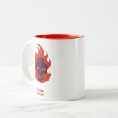 決死隊 | Diabloヘッドアイコン ツートーンマグカップ (正面左)