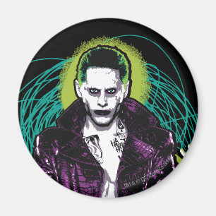 決死隊 JokerレトロRockグラフィック マグネット