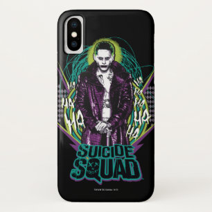 決死隊 JokerレトロRockグラフィック iPhone X ケース