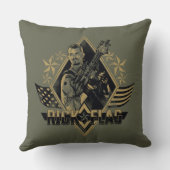 決死隊 | Rickフラグバッジ クッション (裏面)