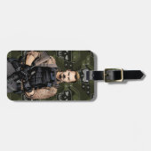 決死隊 | Rickフラグ漫画ブックアート ラゲッジタグ (正面横)