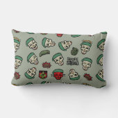 決死隊 | Rickフラグ絵文字パターン ランバークッション (裏面)