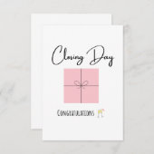 決算日サンキューカード サンキューカード (正面/裏面)