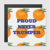 決誇りを持ったしてラッパ磁石 マグネット招待状 (正面/裏面)