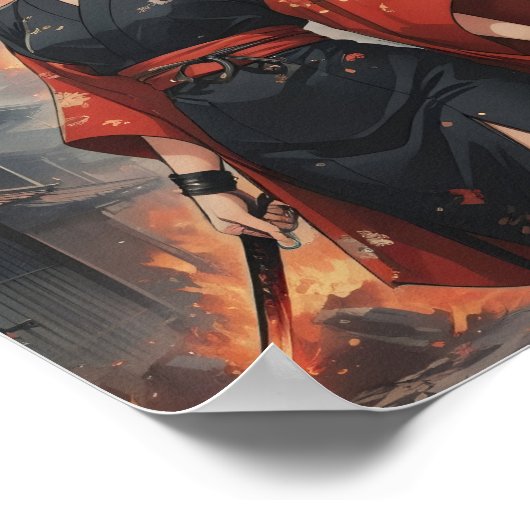 決議案の炎3 ポスター (角)