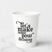 決議案を行う 紙コップ (正面)