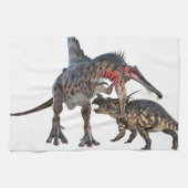 決闘の恐竜 キッチンタオル (横)