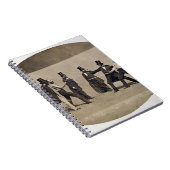 決闘(写真) ノートブック (右側)