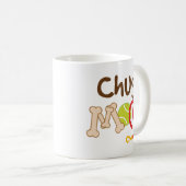 汽笛の音犬の品種お母さんのギフト コーヒーマグカップ (正面右)