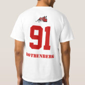 汽船の国家 Tシャツ (裏面)