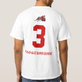 汽船の国家 Tシャツ (裏面)