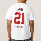 汽船の国家 Tシャツ (裏面)